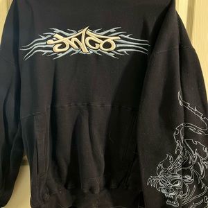 JNCO hoodie- blue